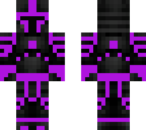 purple neon knight