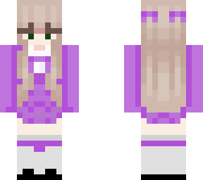 purple school girl - requests open :)