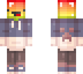 rainbow derp in creeper hoodie (updated)