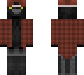 red flannel crow