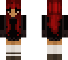 red haired rawr xd girl