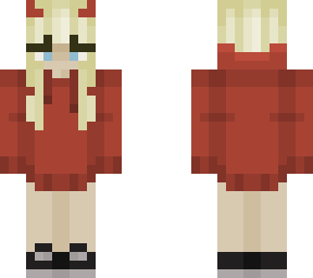 red sweater devil