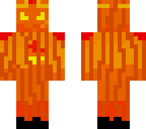 the flaming pumpkin king but the skin isn't just the outer layer.