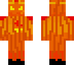 the flaming pumpkin king shoulder pads baby
