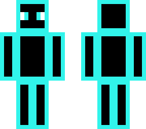 the teal man