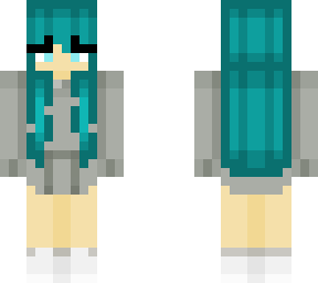 turquoise girl