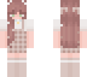 ~brown plaid dress~