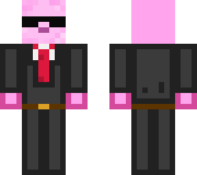 axolotl in suit
