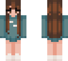 base skin character - dark hair