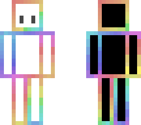 black & wight rainbow edit
