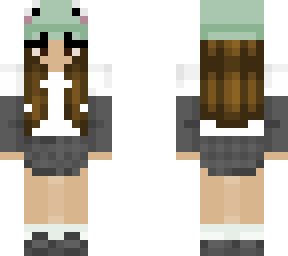 black and white outfit with frog hat