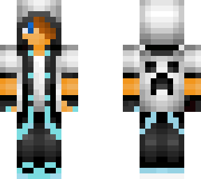 blue/cyan hoodie gamer