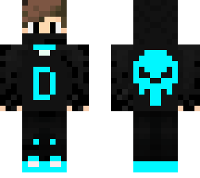 blue gamer "d" letter