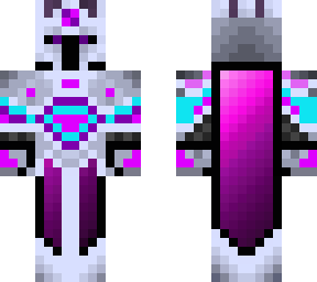 blue/purple knight