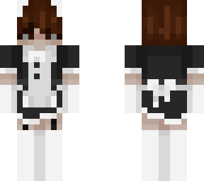 brown haired maid boy