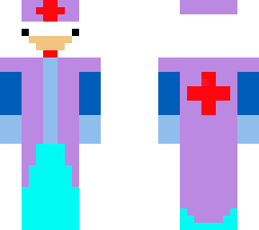colorful nurse chicken