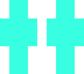 cyan man