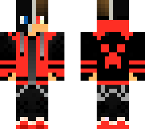 cyborg red gamer