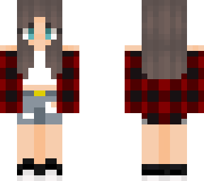 edited flannel girl