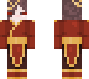 fire bender bun- girl (made with base)