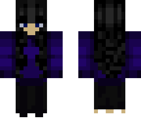 girl with blue sweater