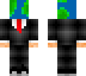 globe in tuxedo