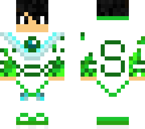 green fire boy minecraft