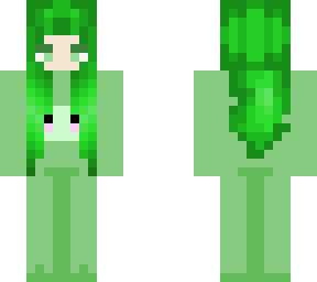 green frog girl