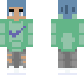 green nike hoodie