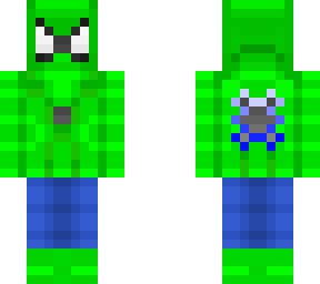 green spiderman