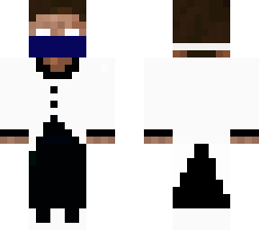 Herobrine Mask 3.0 | Minecraft Skin