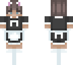 maid boy with cat ears