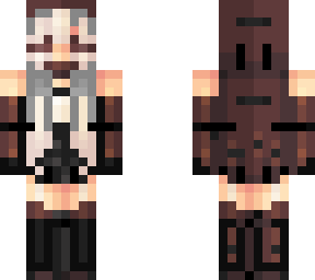 none finished ghost skin