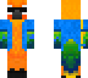 parrot skin with shades