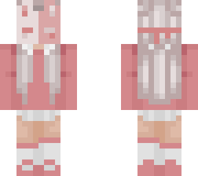 pink bunny mask ;3