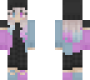 purple n blue