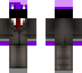 purple suit man