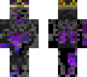purple wither dude but king