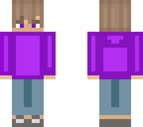 purpled but the skin i made is bad