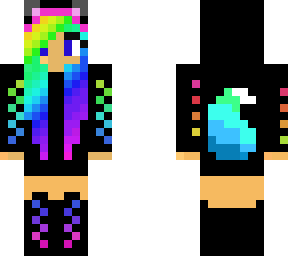 rainbow girl