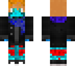 random cyan skin