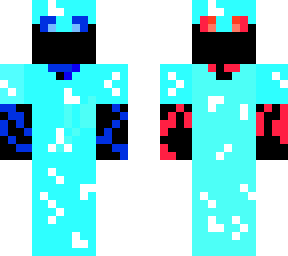 red and blue diamond armor virus