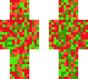 red and green dapples