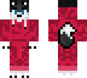 red hoddie wolf <3