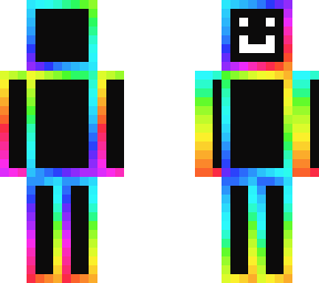 rgb skin with false face.