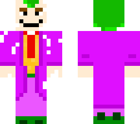 simple joker (splattered make-up