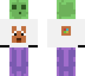 slime con camiseta de comandi