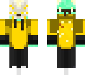 slime whit kitsune mask