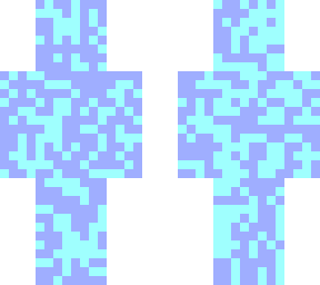 teal and blue dapples