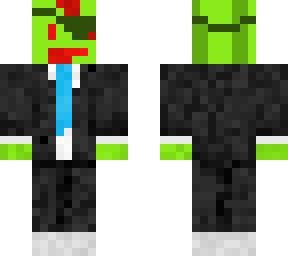 water melon in suit